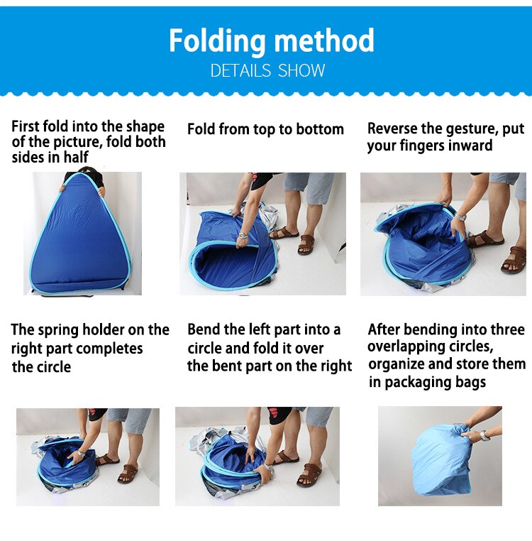 Cheap Goat Tents Beach Camping Tent Outdoor UV Protection Ultralight Portable Sunshade Canopy For Fishing Picnic Hiking Tent Tourist Awning   